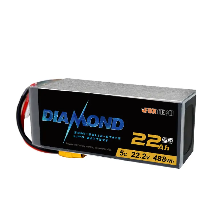 

Diamond 6S/7S 16000mAh 22000mAh Solid State Li-ion Battery for DRONE ,RC Model,Helicopter and UAV lithium ion battery