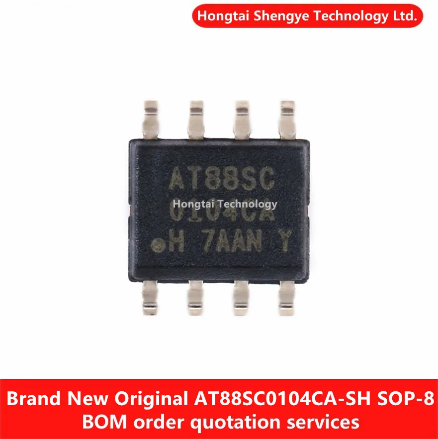 Новинка, оригинальный телефон, модель SOP-8 AT88SC0104CA, память EEPROM serial