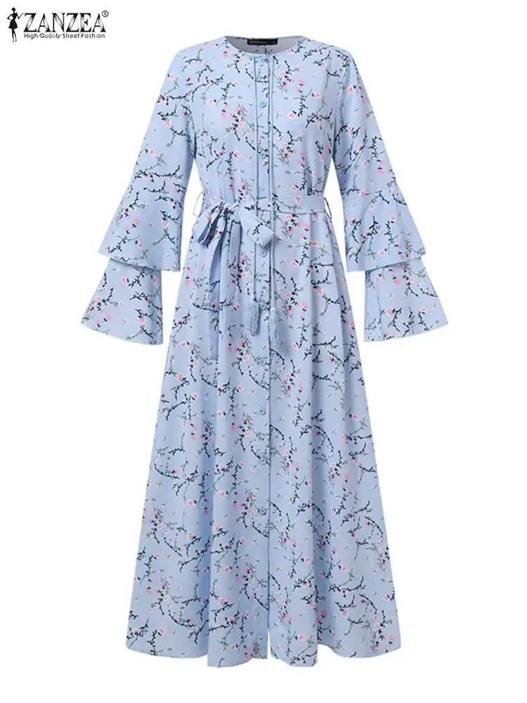 Рисунок 4 - Сарафан ZANZEA с длинным рукавом и круглым вырезом