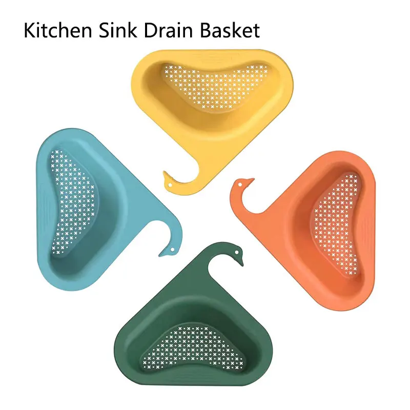 

S Kitchen Leftovers Sink Filter Swan Drain Basket Universal Fruit And Vegetable