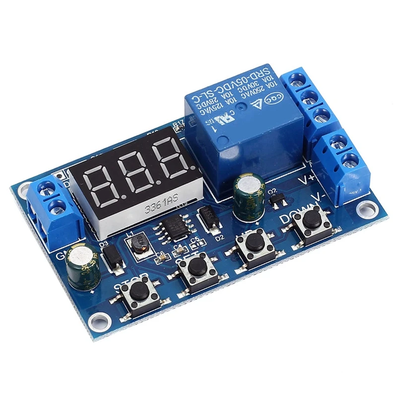 

2X DC 6-40V Battery Charger Control Switch Undervoltage Overvoltage Protection Board Auto Cut Off Disconnect Controller