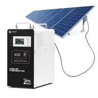 Xindun mini portable home solar power system 500W 1000W 2000W 3000W portable solar generator complete kit for sale