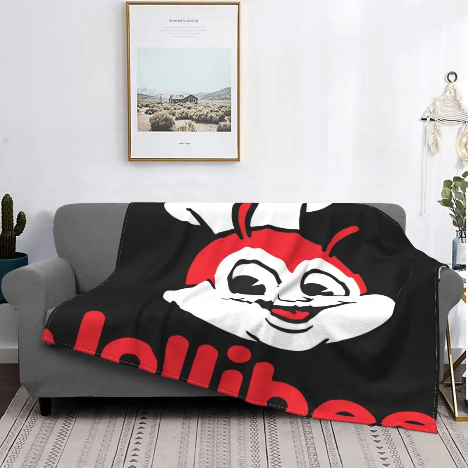 

Jollibee Red Ringer Chef Bee Food Blanket On The Bed Bedspread 135 Blankets In Sofa Bed Kpop Muslin Plaid Fleece Blanket Stich