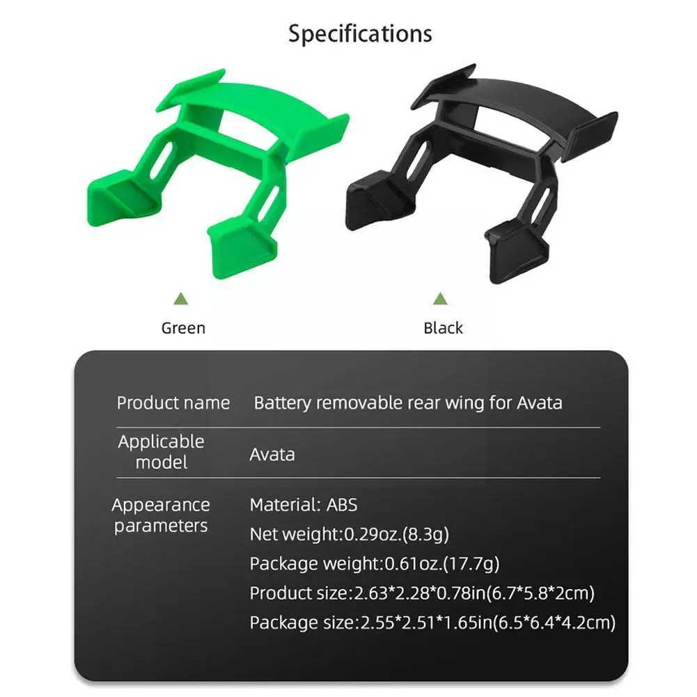 

Пряжка для Avata, задняя крышка аккумулятора для удаления аккумулятора, защита от падения аккумулятора для Дронов, аксессуары Y2n5