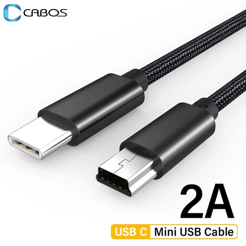 USB Type-C к Mini USB адаптер кабель