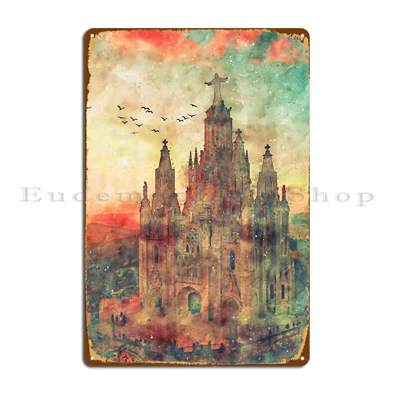 

City Of Barca Metal Sign Cinema Funny Design Bar Cave Designs Tin Sign Poster