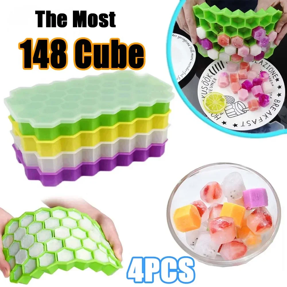 148 лотки для льда с Сотами многоразовая силиконовая форма без бисфенола