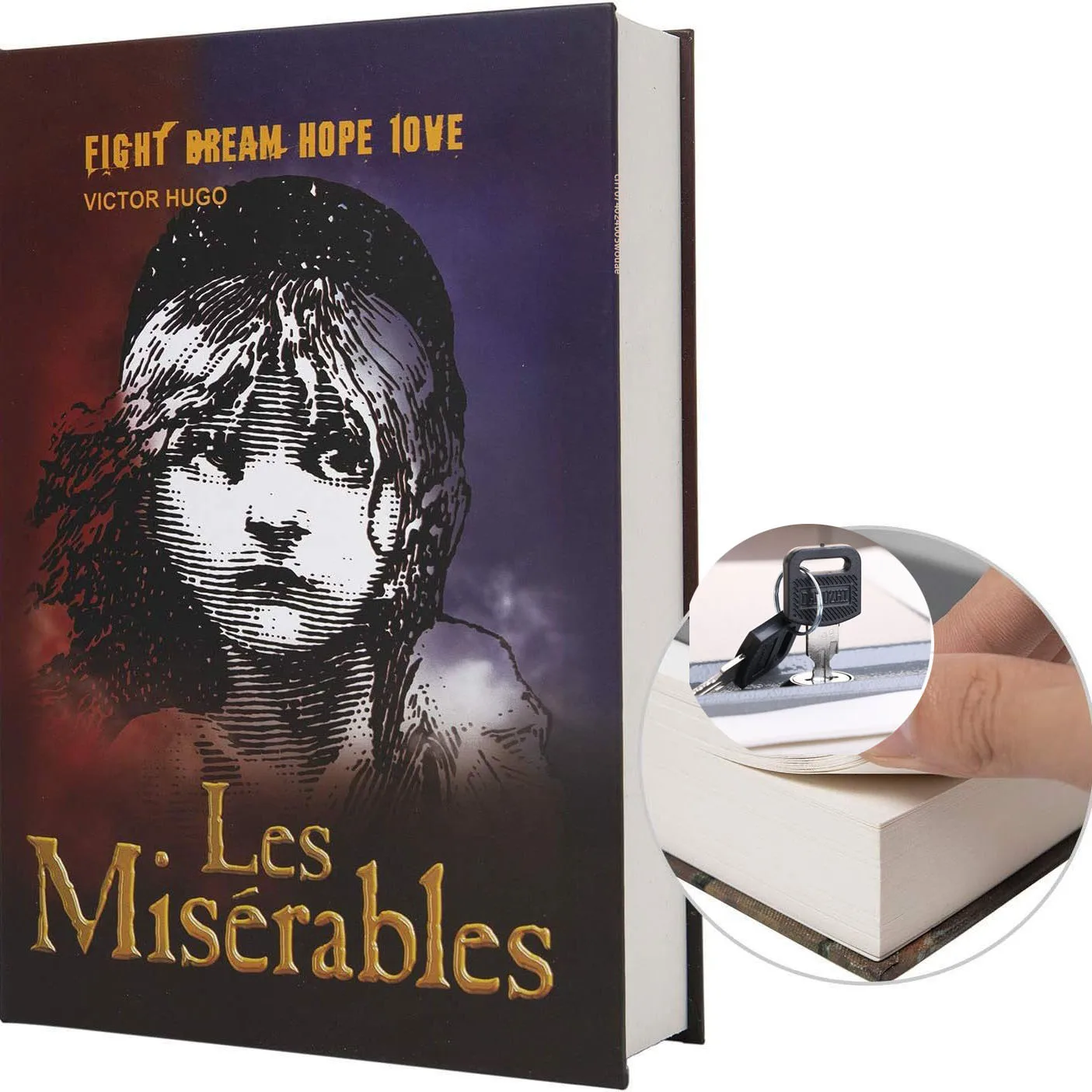 

Скрытый книжный сейф Portable