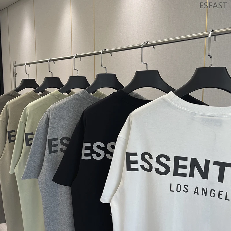 

Футболка Мужская/женская оверсайз, 100% хлопок, свободная рубашка в стиле хип-хоп, Лос-Анджелес, лето 1:1