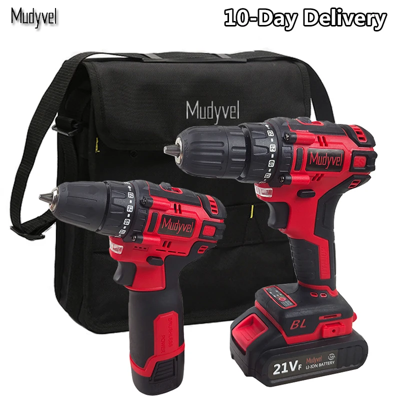 

Rotary Tool 16.8V 21V Brushless Cordless Screwdriver Rechargeable Lithium Battery Home Essential High Torque Electric Drill Mini