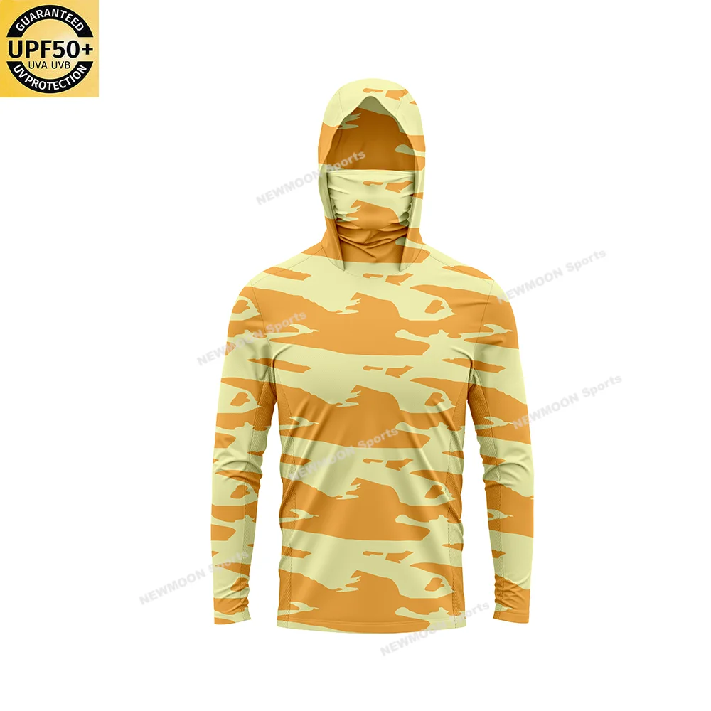 Мужская Уличная толстовка с защитой от солнца длинным рукавом