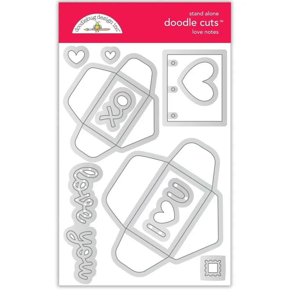 

Love Notes Doodle 2023 New Metal Cutting Dies For Diy Scrapbooking Crafts Maker Photo Album Template Handmade Decoration