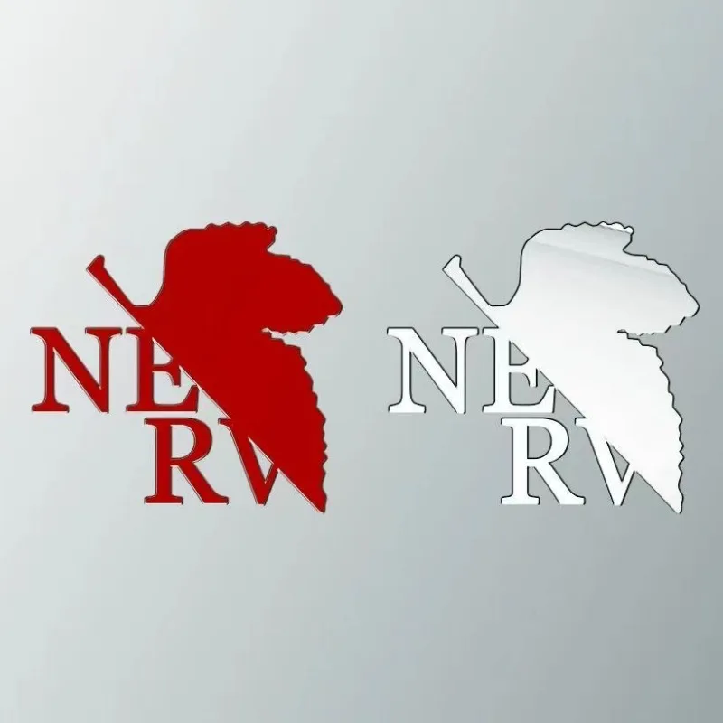 Фото Neon Genesis Evangelion аниме периферийные металлические наклейки творческая личность ультратонкие водонепроницаемые декоративные наклейки оптом №1