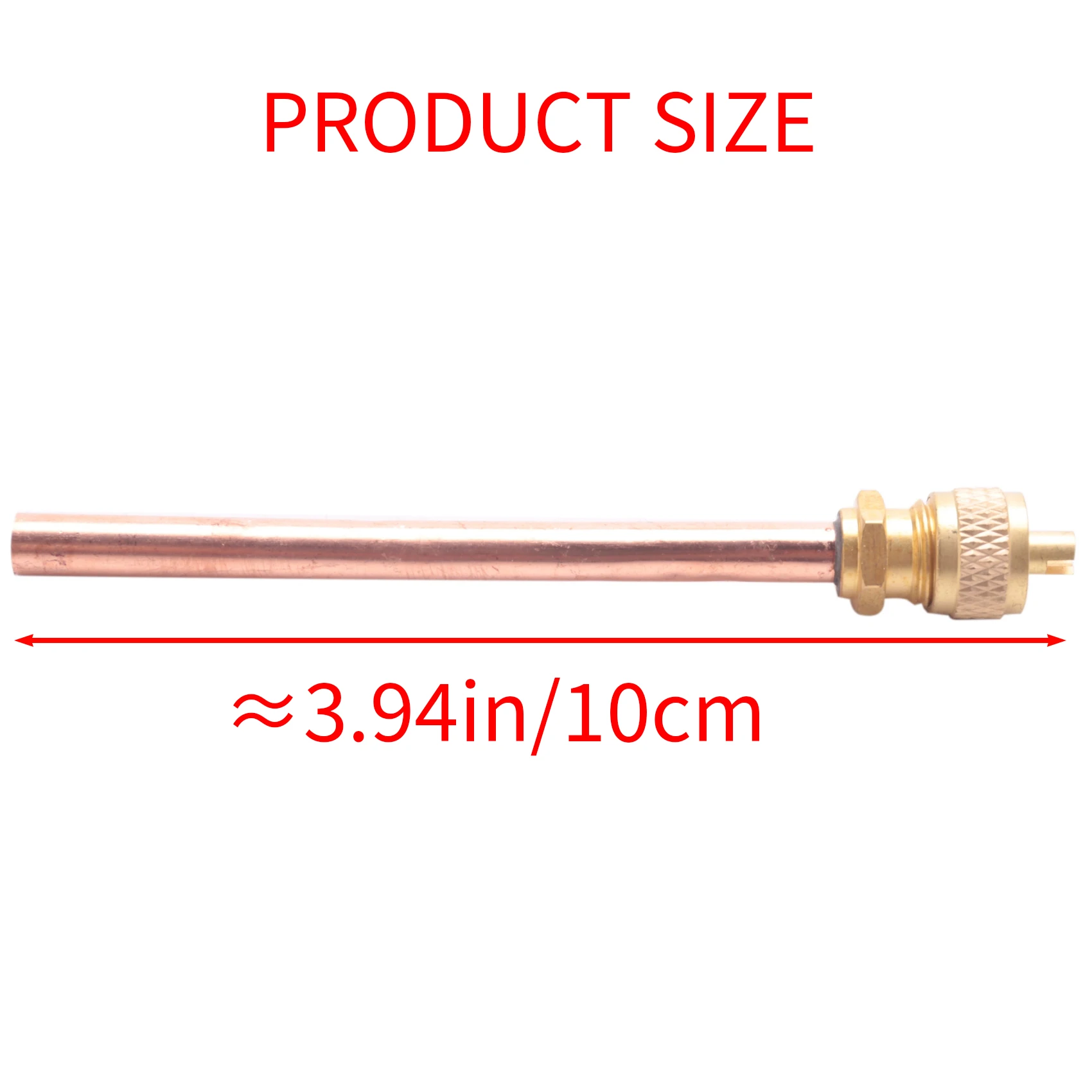 10 клапанов 1/4 дюйма SAE x OD 4-дюймовый стержень охлаждения переменного тока