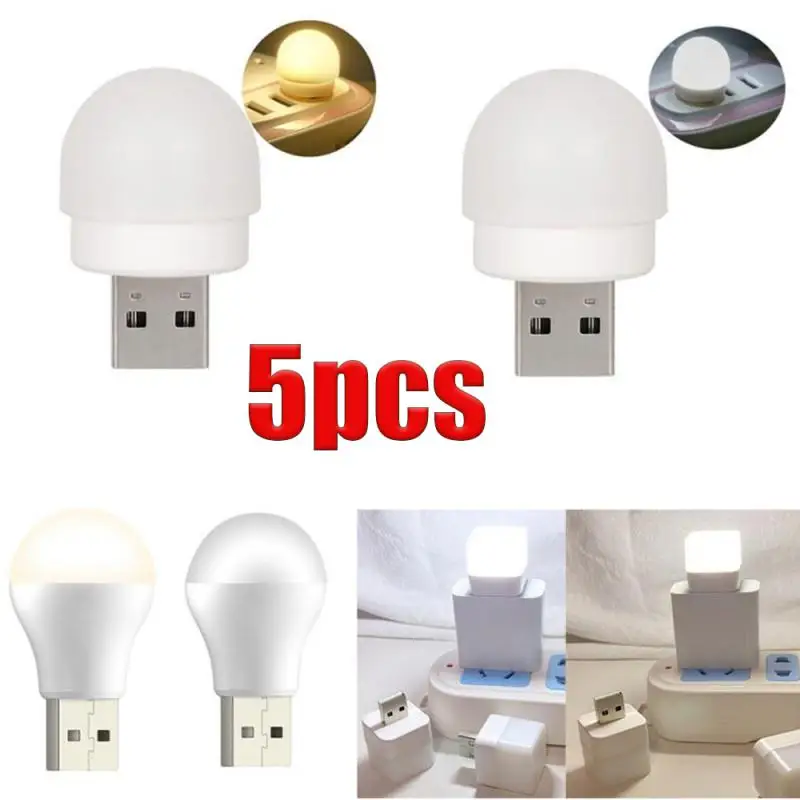 

5 шт., USB-лампа для подключения к ПК, 1 Вт