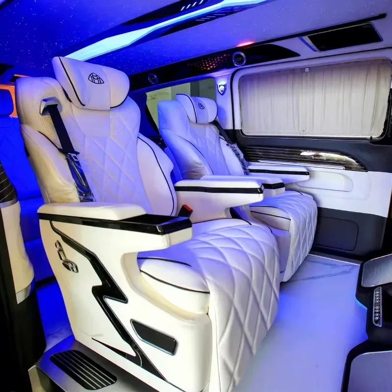 Фото Dingkong Vito W447 V260 VIP Портативный комплект для модификации интерьера, капитанское сиденье, атмосферная подсветка Busi |   Производитель на заказ №1