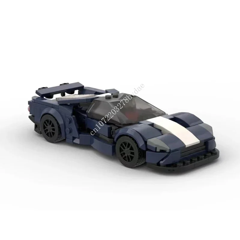 

278PCS MOC Speed Champions Fords GT Road Car Model Building Blocks Technology Bricks DIY Creative Assembly Kids Toys Gifts