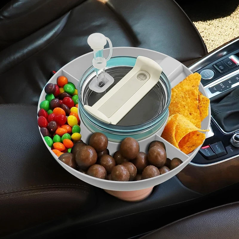 

Snack Bowl For Stanley 40 Oz Tumbler With Handle Tumbler Snack Tray Compatible Reusable Snack Ring