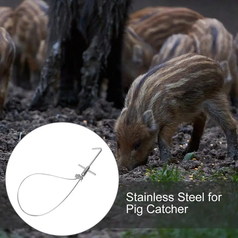 Ловец скота из нержавеющей стали 31 5 дюймов регулируемая полиширная веревка для