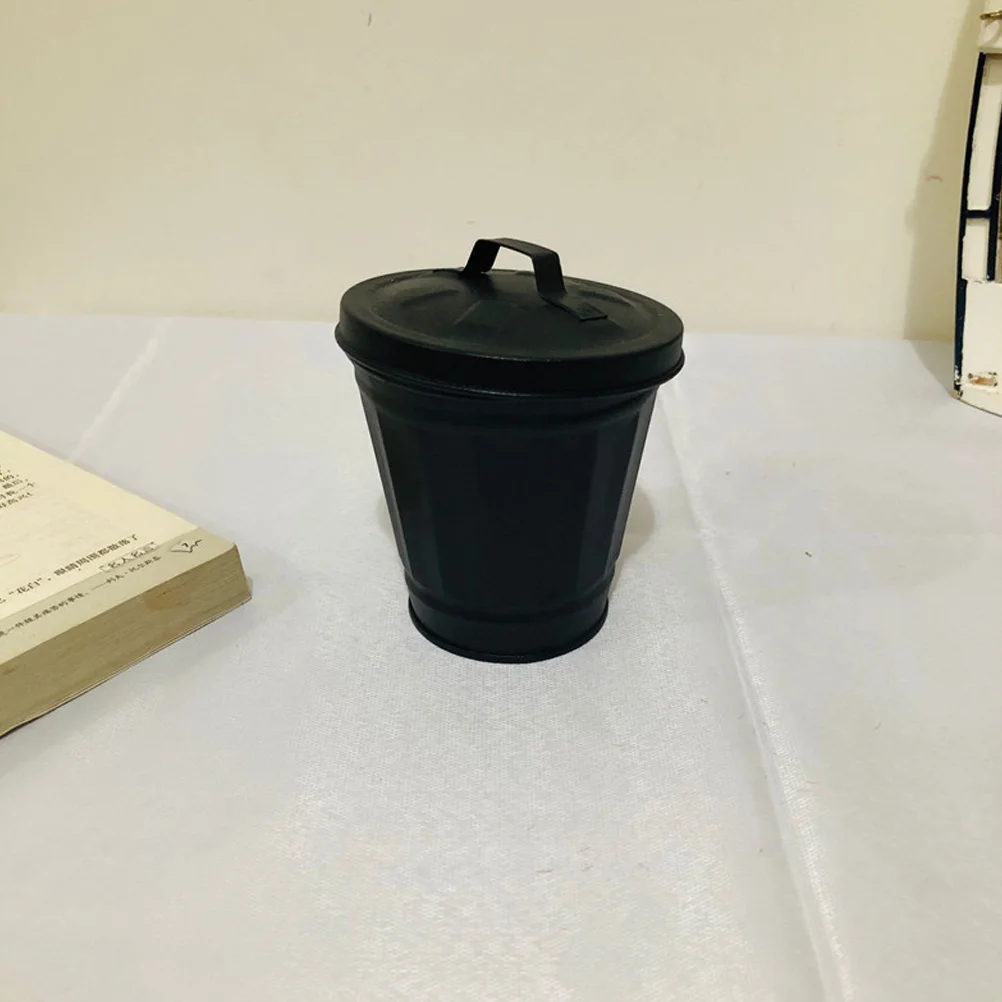 2 шт. мини корзина для мусора с крышкой |