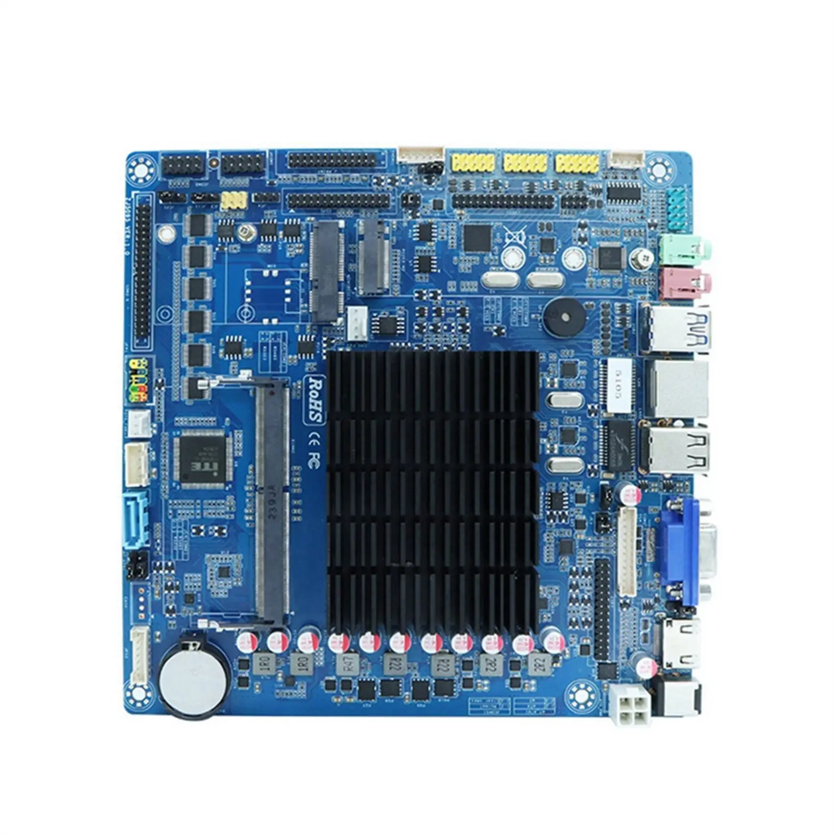 

Mini ITX Industrial Motherboard 11-Generation Celeron N5105 Quad-Core Four-Thread Processor SATA3.0 Support 16GB RAM