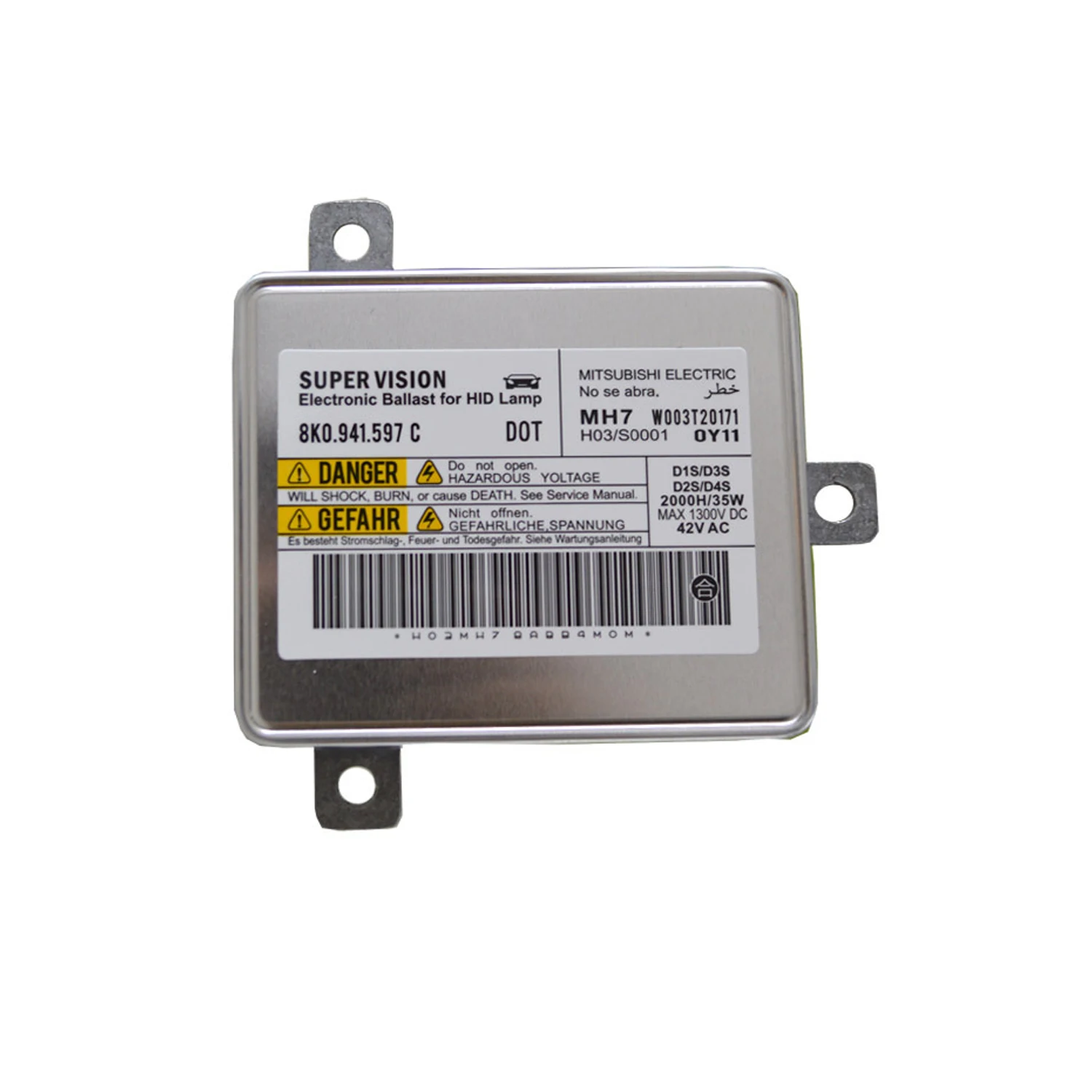 Контроллер ксеноновой балластной лампы D3S 8K0941597C W003T20171 для Audi A6 S6 A7 S7 A8 S8 Q7