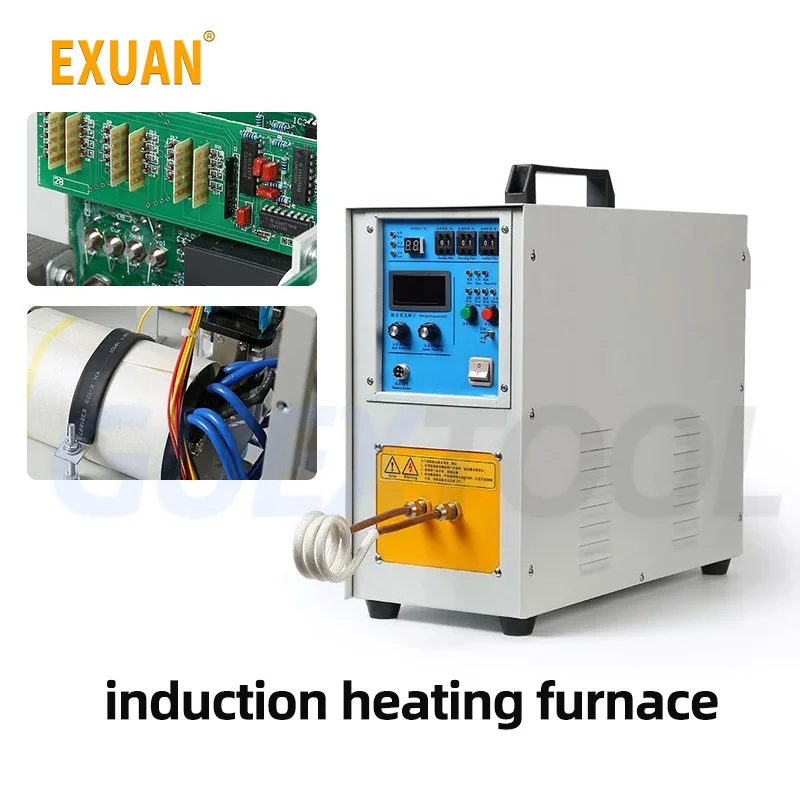 Высокочастотная индукционная нагревательная машина закалочная ковка токарный