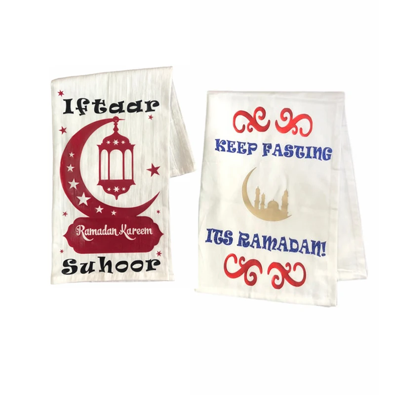 

Iftar Suhoor быстрое кухонное чайное полотенце Рамадан кареем счастливая ИД Мубарак партия Мусульманский Исламский Аль Адха домашнее семейное у...