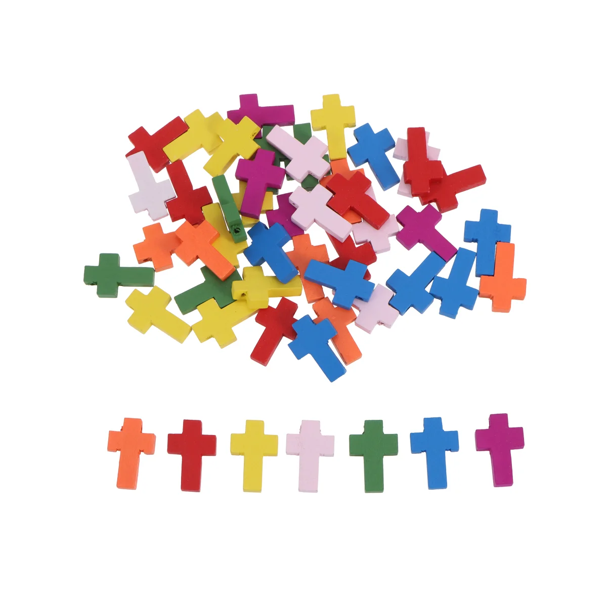 

Подвеска-Крест для ожерелья, 50 шт.