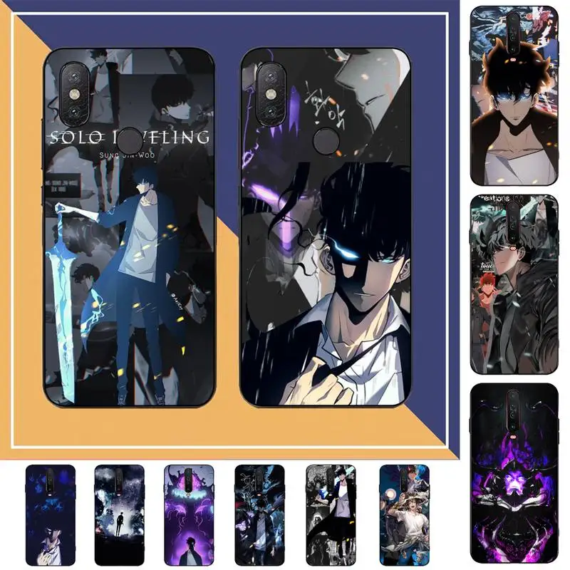 

Solo Leveling Sung Jin woo Phone Case for Redmi Note 8 7 9 4 6 pro max T X 5A 3 10 lite pro
