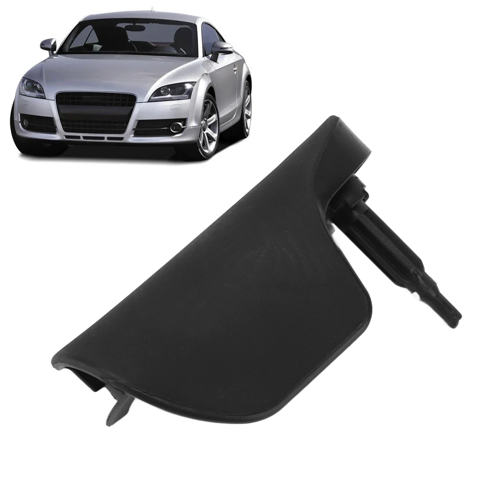 Черная ручка открывания капота 8J2823533C4PK Замена для TT MK2 2007 ‑ 2014 RHD