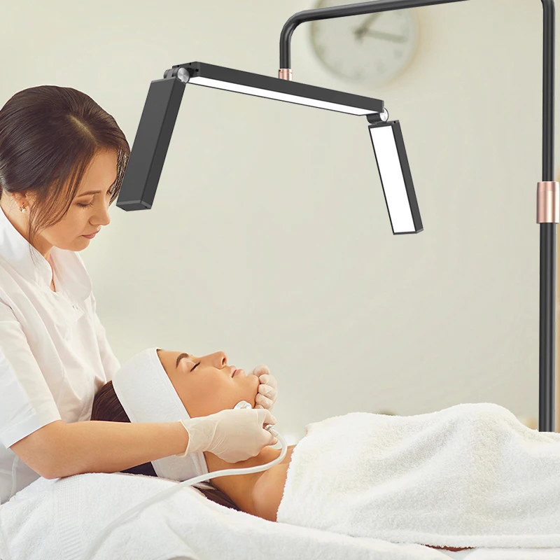 36-дюймовая Большая складная лампа в форме Луны для наращивания ресниц с