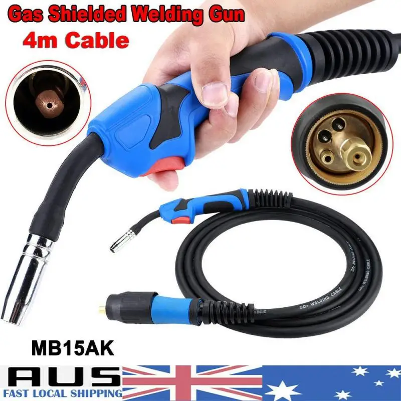 

Welding Machine Welding Torch MIG Torch 150A Binzel Type CO2 MB15 MIG Welder with Euro Connector 4m For MIG MAG