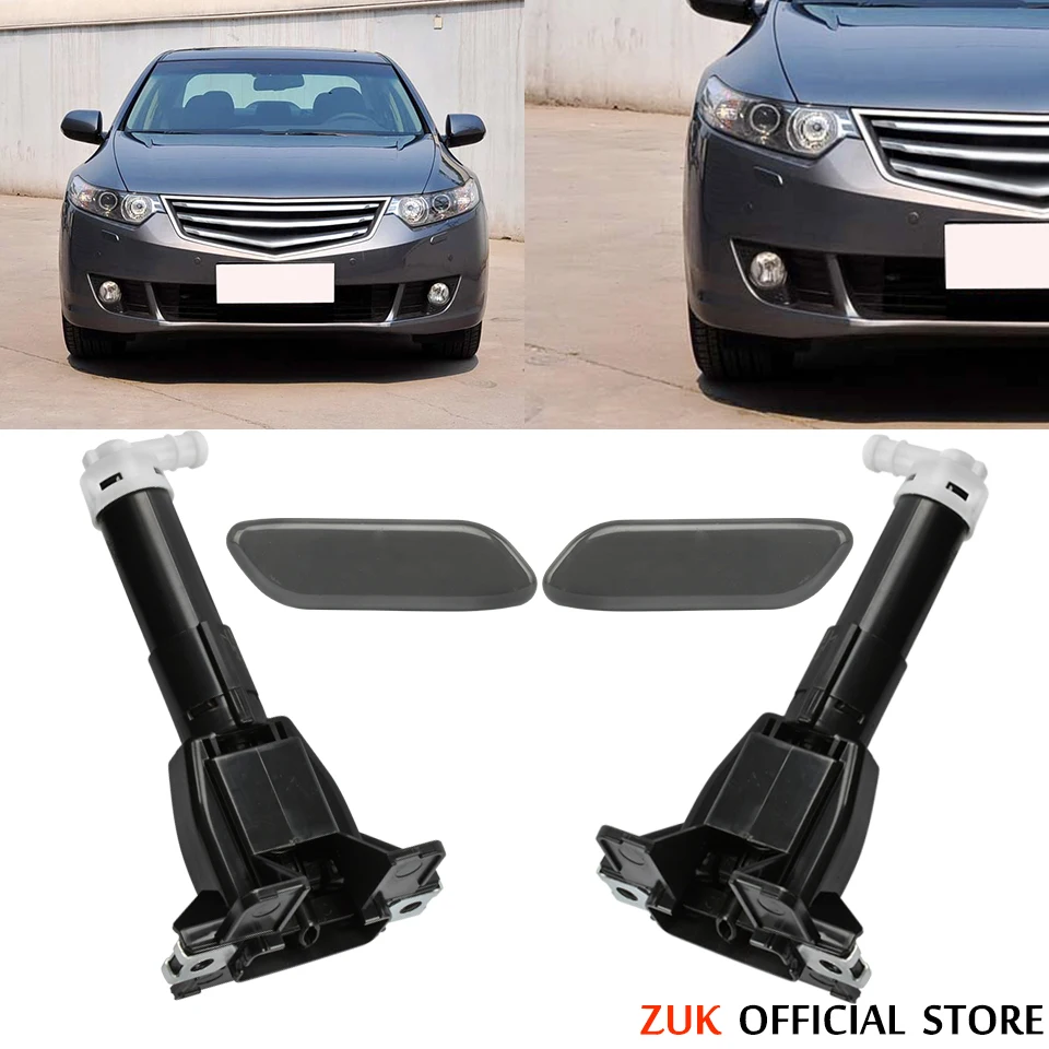 

4 шт., колпачки для передних фар HONDA ACCORD Euro SPIRIOR CU1 CU2 2008 2009 2010 2011