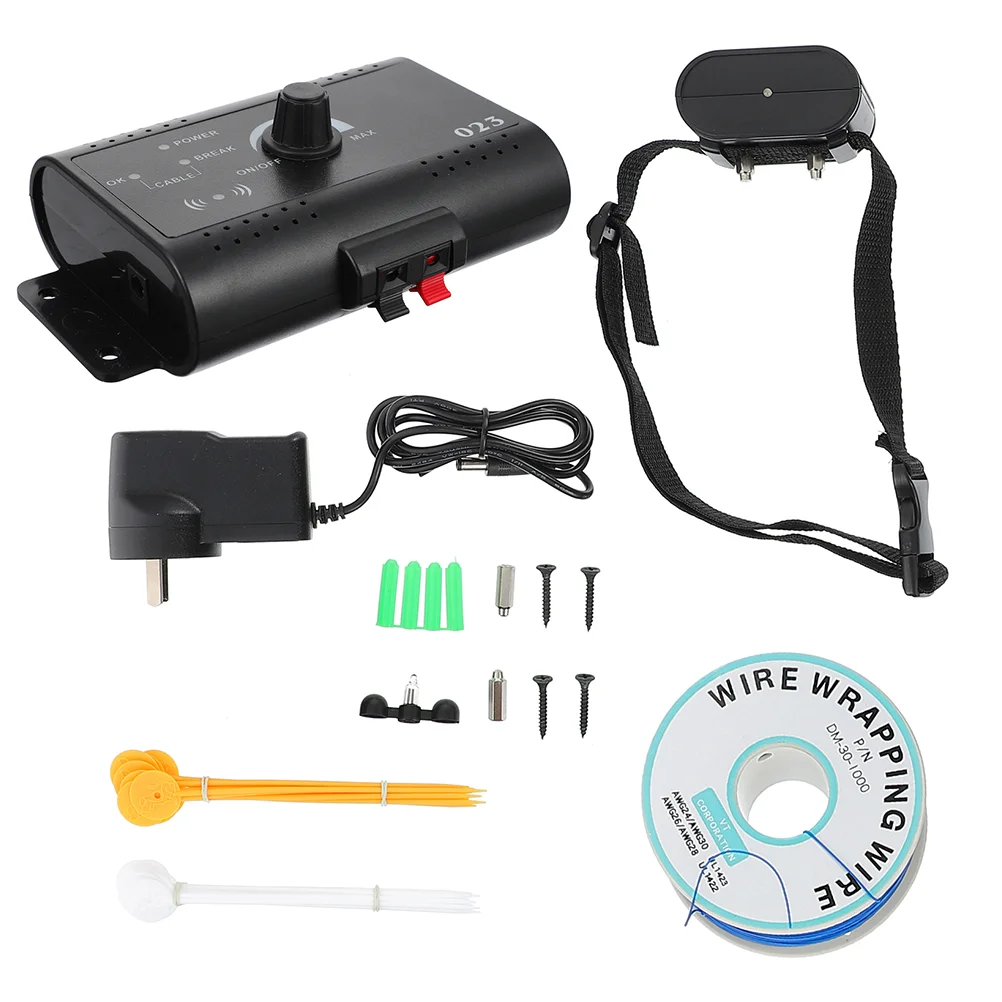 

1 Set Pet Dog Electronic Fence System Practical Electric Dog Fence (US Plug)