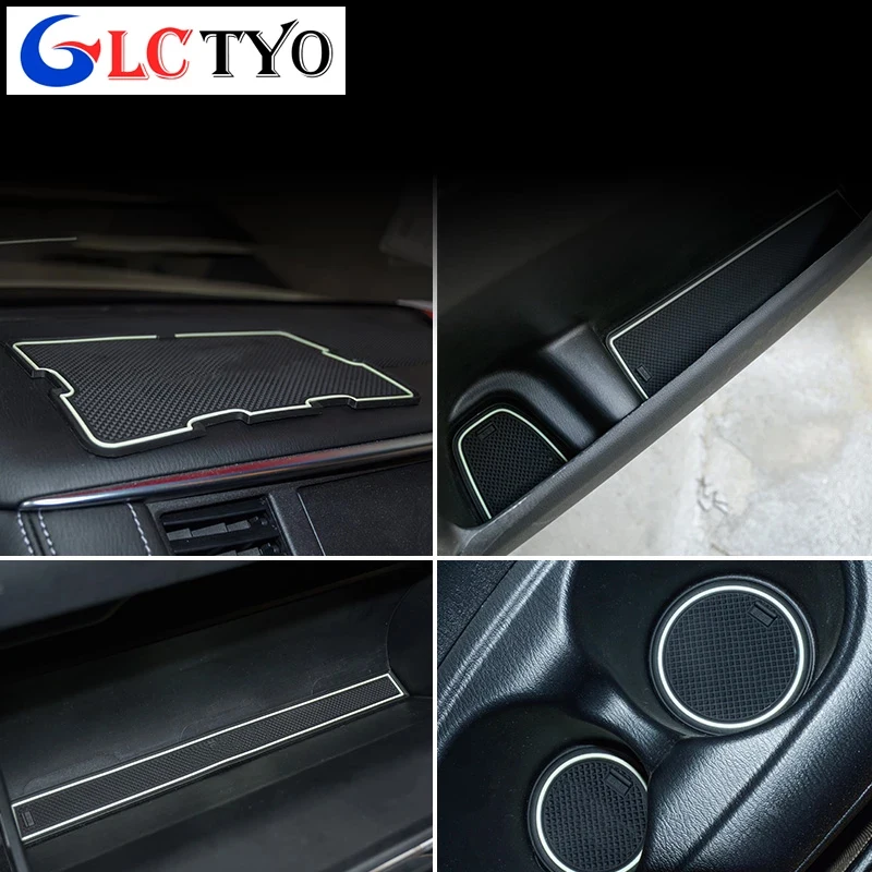 Кожаная подставка для чашки предотвращения трения звука Nissan патруль Y62 2010-2021