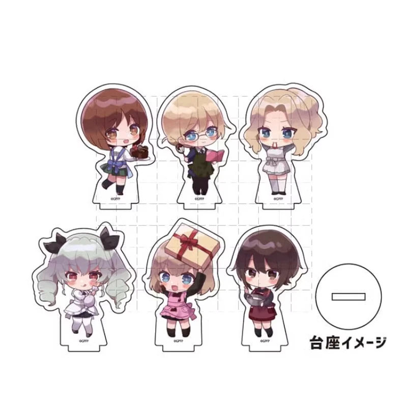 Аниме фигурка Nishi Kinuyo Darjeeling Nishizumi Miho Maho Anchovy