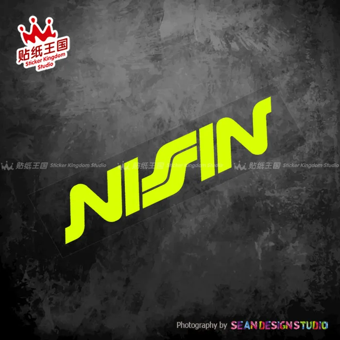 

Наклейки для тормозов Nissin, водонепроницаемые наклейки для мотоцикла, мотора, велосипеда 08