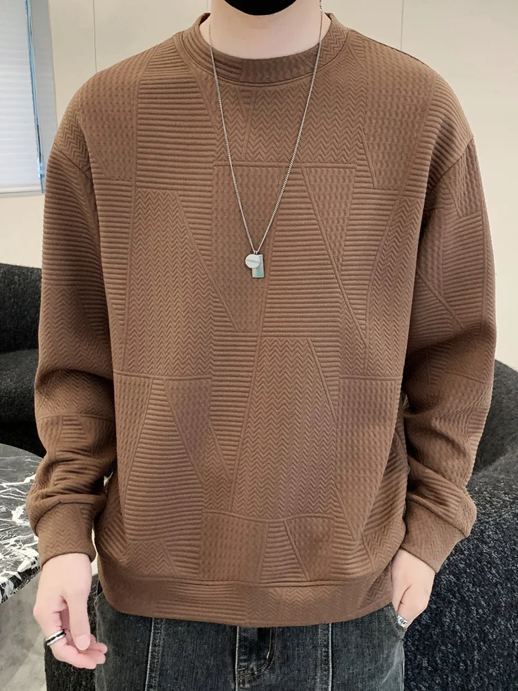 

Мужская свободная толстовка с 3d-рельефом, размеры до 8XL