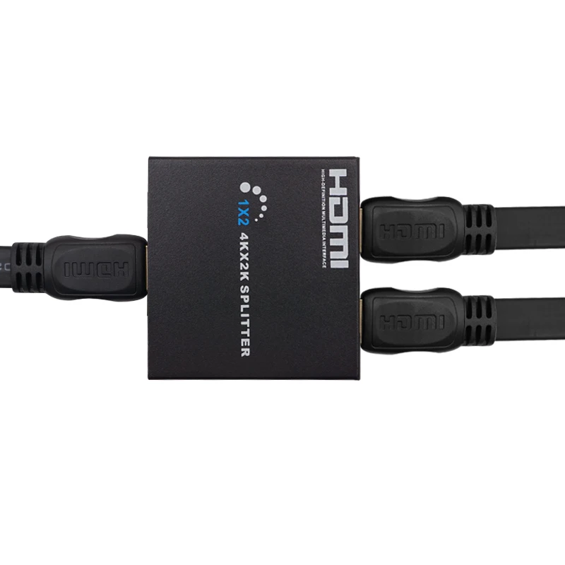 4K 2K HDMI-совместимый сплиттер 1 в 2 выхода HDCP Full HD 1080p видео HDMI коммутатор адаптер для