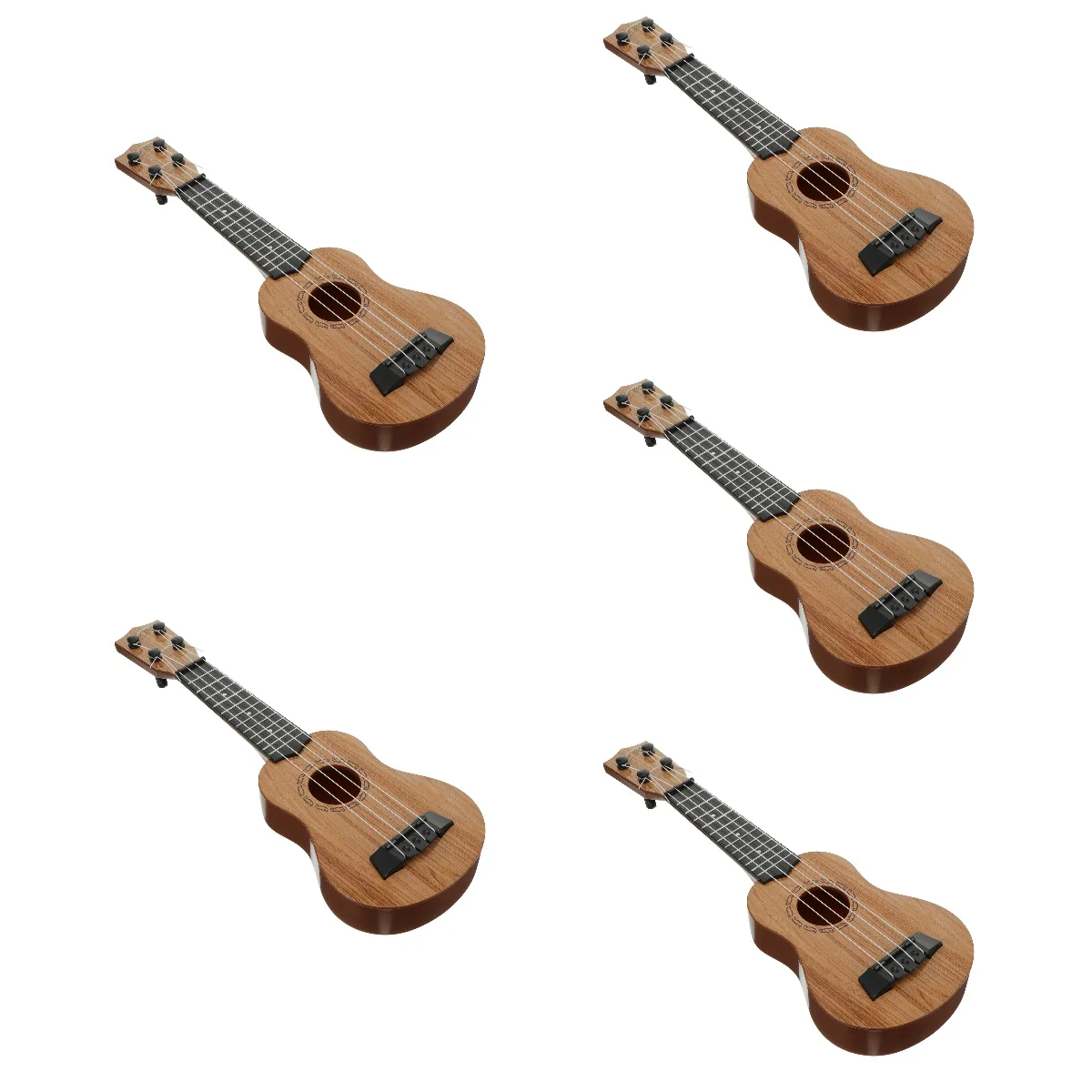 

5 Creative Ukulele Beginner Acoustic Instrument (Assorted color)