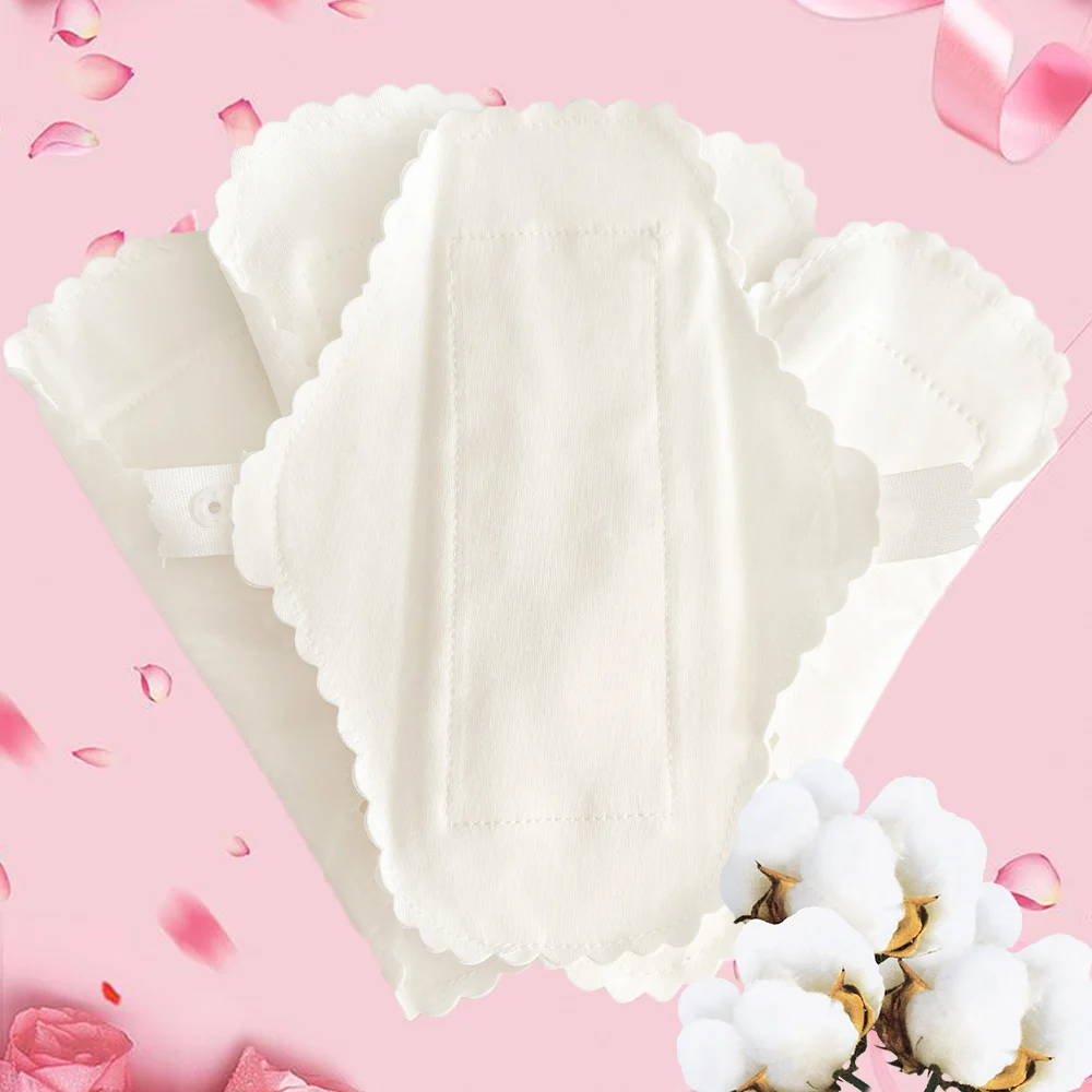 3Pcs/lot Thin Cloth Pads Soft Cotton Washable Feminine Menstrual Sanitary Napkin Reusable Panty Liners Hygiene |