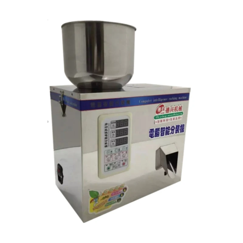 Metering and Packing Granule Powder Filling Machine Intelligent Weighing Packaging Granule Tea Powder Filling Machine 110v/220v