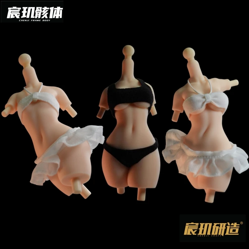Фото Фигурка-модель Chenji Frame 1/12 Scale Body S L XL, бесшовный мобильный костюм, аксессуар для 6-дюймовой женской фигурки солдата, украшение №1