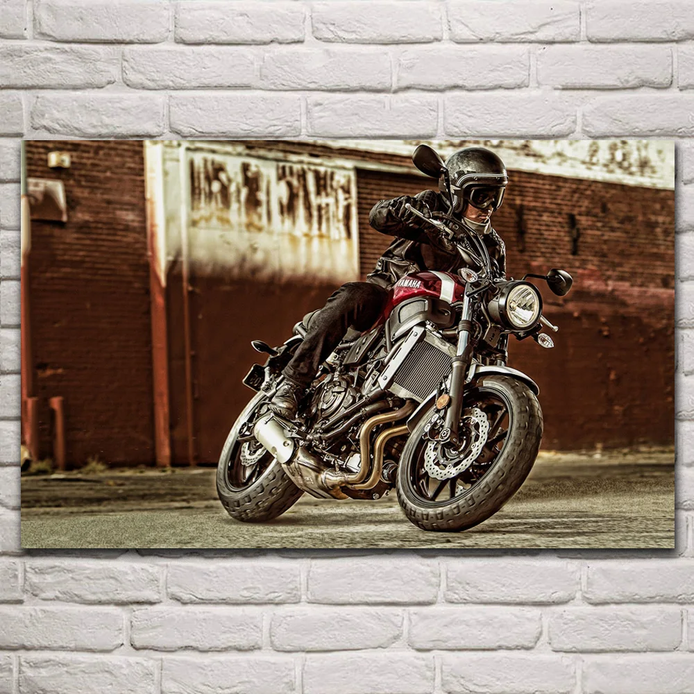 

Крутой велосипед xsr700 наружный вид спереди спортивный велосипед мотоцикл тканевые плакаты на стену Картина гостиная домашний декор искусст...