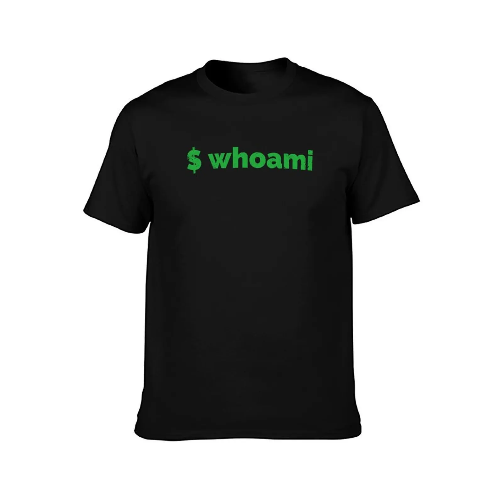 Фото Футболка Linux Hacker whoami Command, легкая повседневная летняя футболка №2