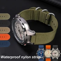 24x16mm high quality mens strap accessories for timex watch strap mens tide compass strap t2n721 t2n720 nylon strap