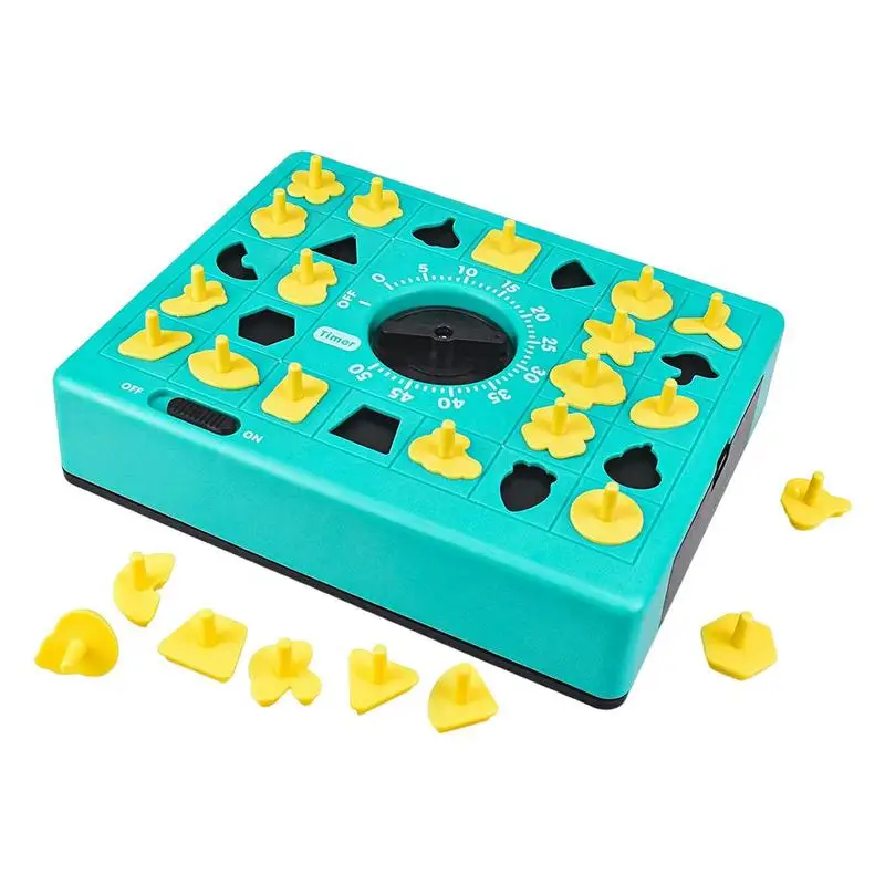 

Kids Time Board Puzzle Toy Educational Toy Educational Board Plaything With Timer Preschool Puzzles Early Education Toys For