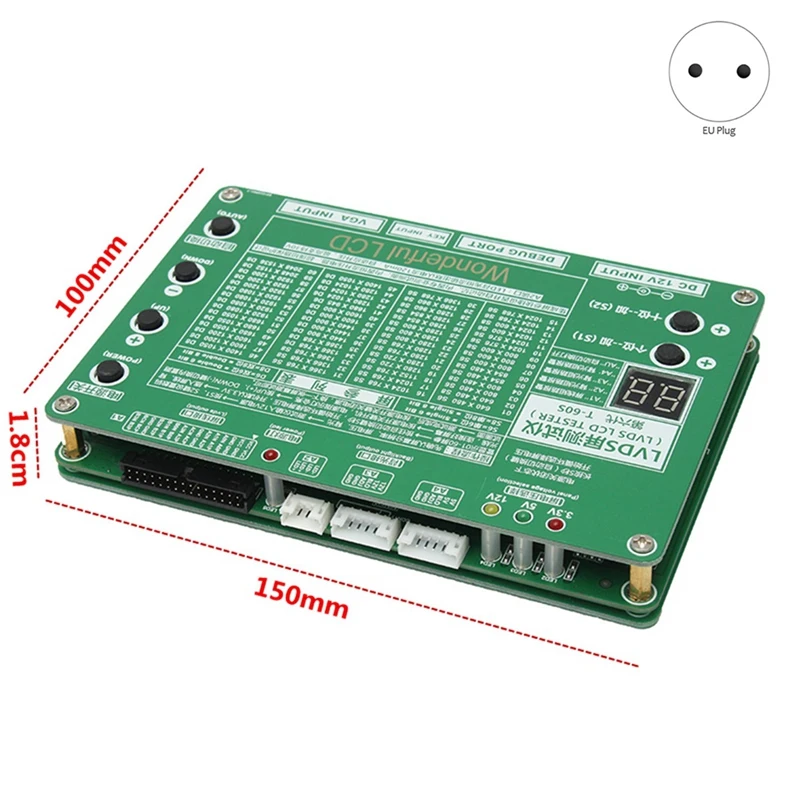Новый ЖК-дисплей для ноутбука/телефон проверки экрана + 14 кабелей Lvds инверторная