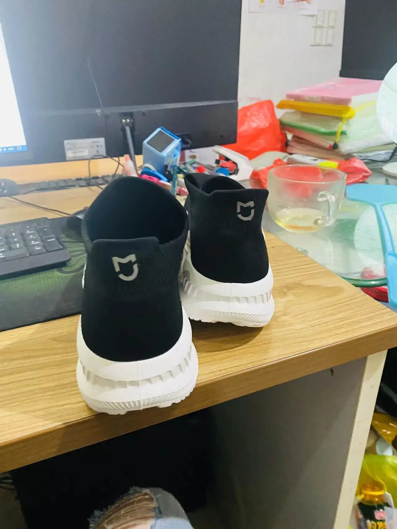 Xiaomi mijia Outdoor Sneakers Running Casual Shoes Men 2022 Spring New Large Lightweight Breathable Male Flying Woven Size35-45